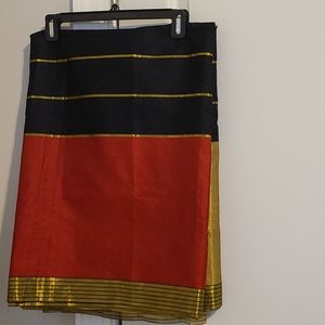 Cotton Silk Saree with Blouse Piece NWOT